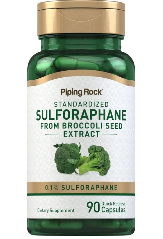 Sulforaphane From Broccoli Seed Extract 400mcg 90 Capsules